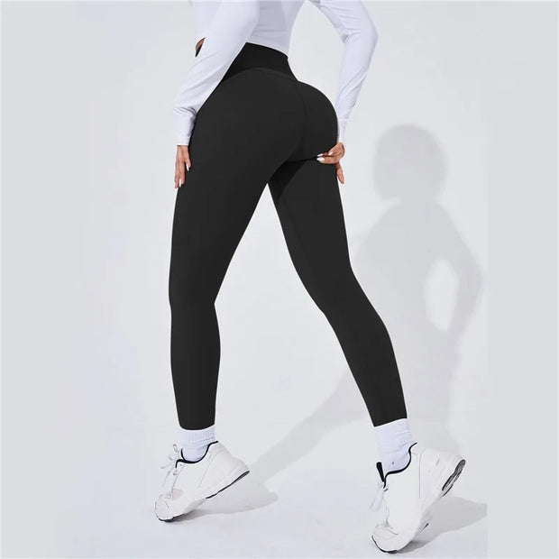 Women's Leggings Push Up Black Sports Tights High Waist Gym Sportswear Fitness Yoga Pants Scrunch Leggins Workout Woman Clothing
